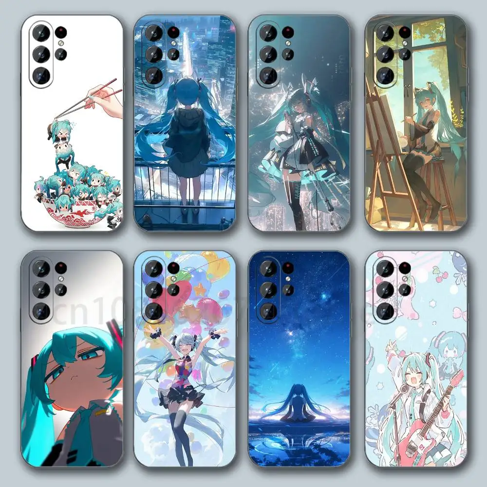 M-Miku   For Samsung Galaxy S26 Ultra Case Samsung Galaxy S26 Plus S 26  Liquid Silicone Cover Samsung