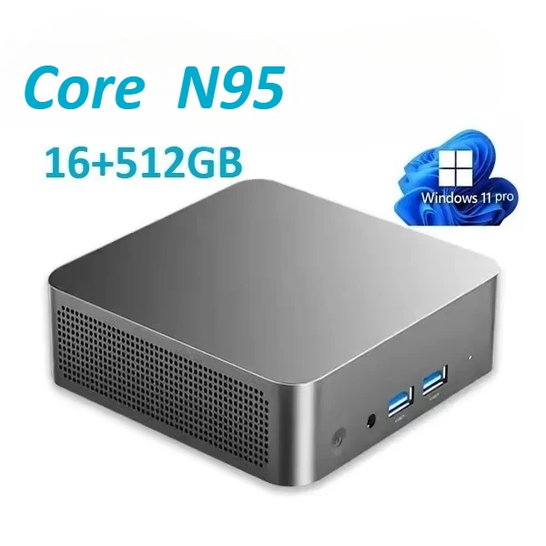 MINI PC Windows 11 Pro Core N95 32GB RAM 1TB 2TB SSD WIFI 6 BT5.2