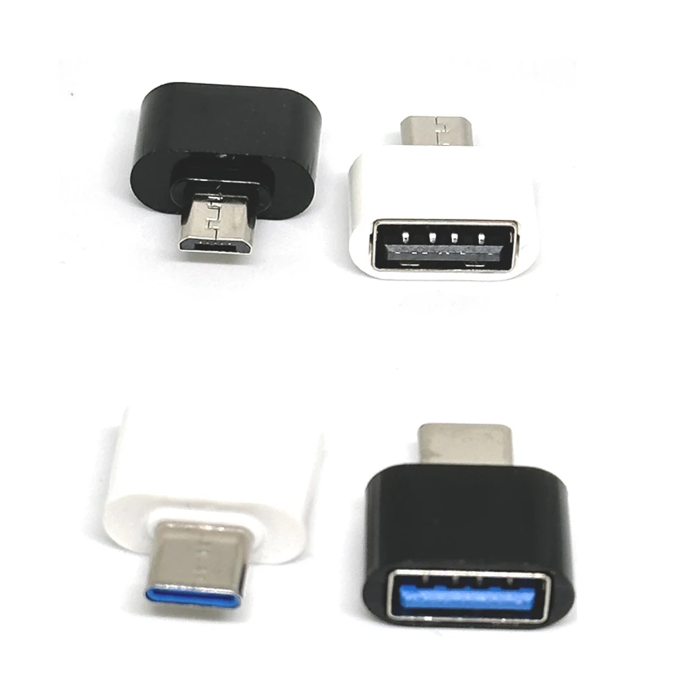 Universal USB Type C Adapter Mini OTG Micro USB To USB Converter For Android Phones Tablet Type-C Micro-USB to USB2.0 Connector