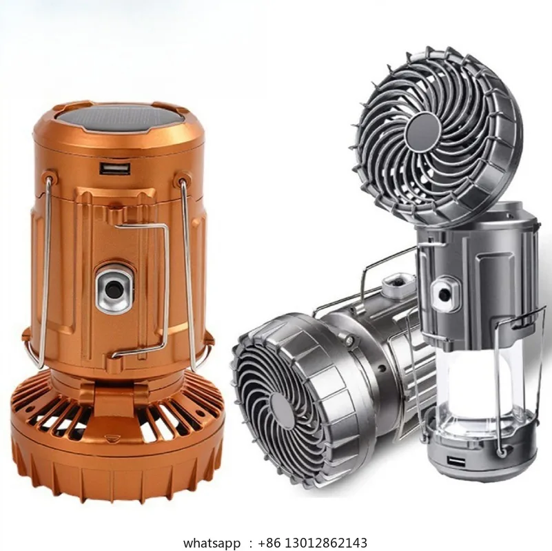 

Лампа для лошади с солнечным вентилятором, многофункциональный уличный вентилятор, длительный срок службы батареи, портативный светильник для зарядки мобильного телефона