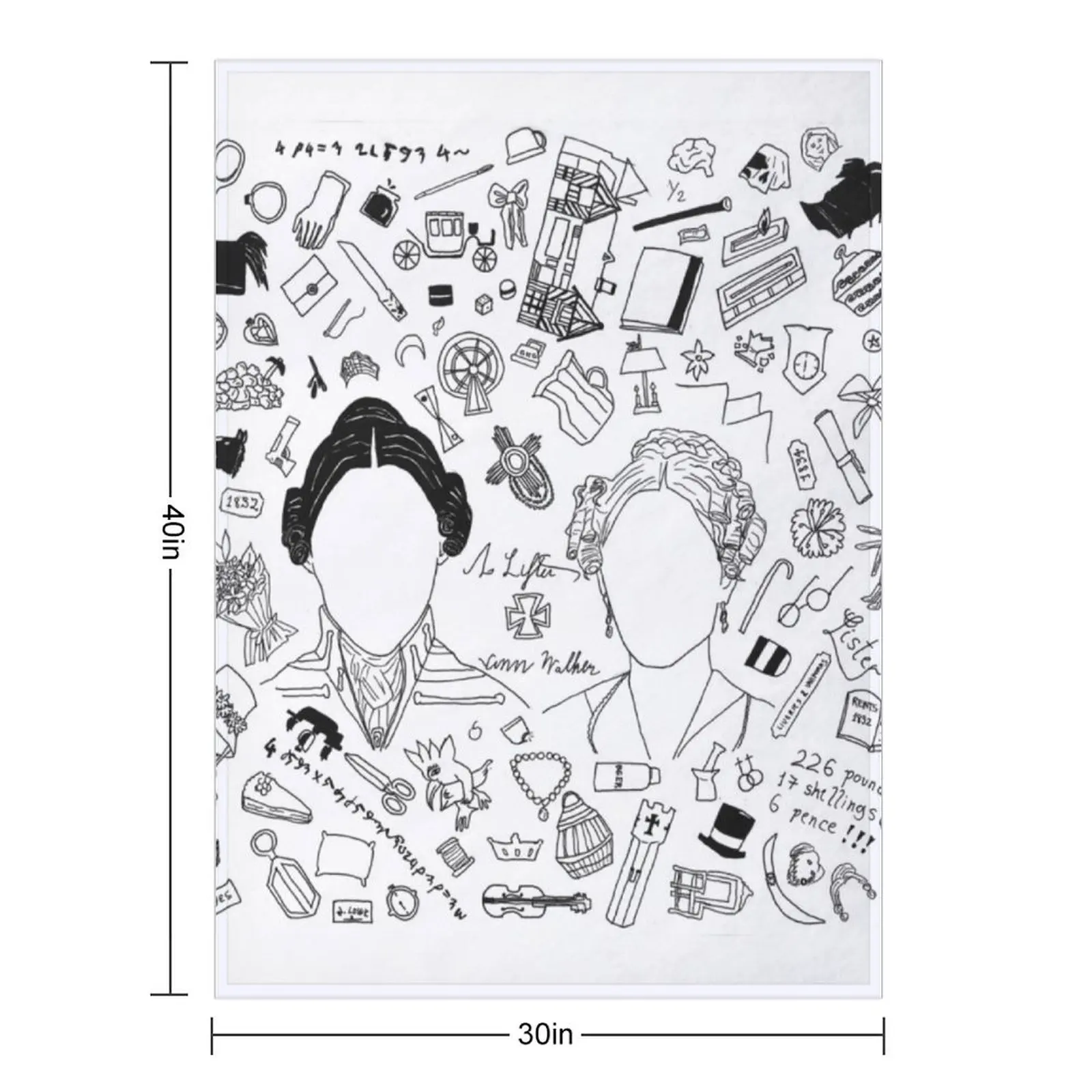 Gentleman Jack Universe t-shirt Throw Blanket Loose Picnic Beautifuls Retros Giant Sofa christmas decoration Blankets