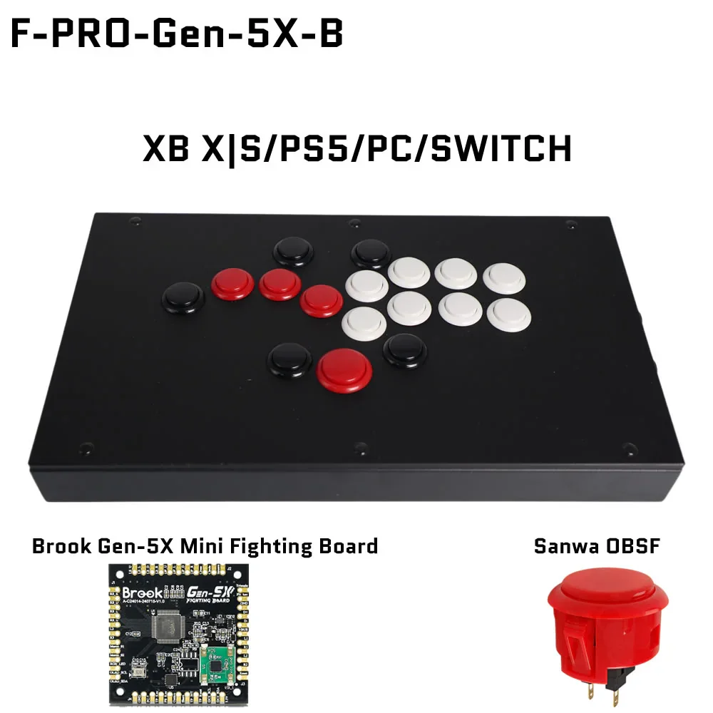 Fightbox F-PRO Brookチップ ゼロ遅延 ヒットボックススタイル