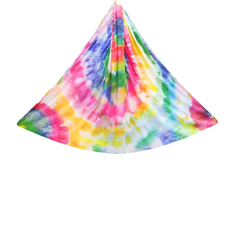 

Colorful Yoga Training Premium Aerial Silk Soft Fabric Flying Air Yoga Hammock Set High Quality Fitness Equipment 2026 New