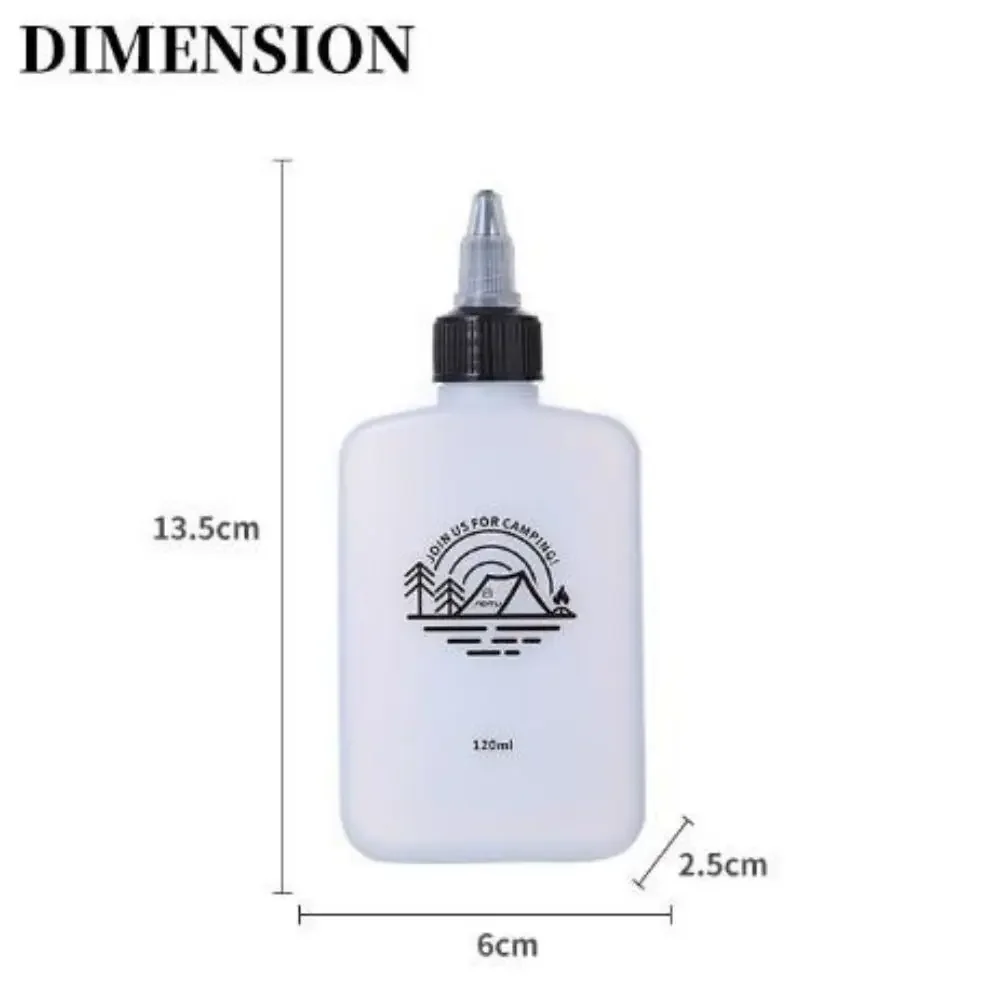 1/2/3/4/5 قطعة 120 مللي زجاجة توابل التخييم المحمولة 6*2.5*13.5 سنتيمتر التوابل جرة زجاحة ضغط زجاجات زيت خارجية #6
