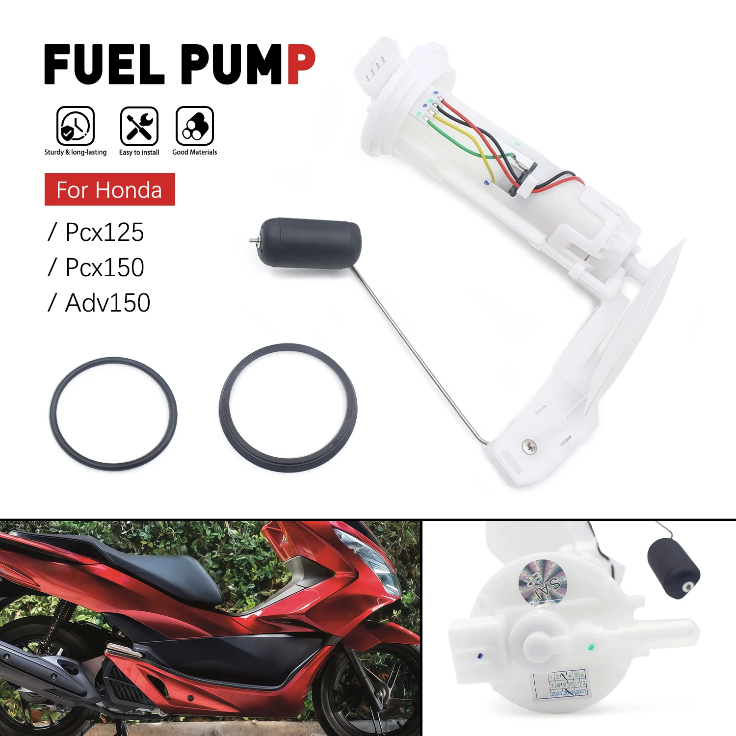

For Honda PCX125 2018-2020 ADV150 2019-2022 PCX150 2017-2021 Fuel Pump Module Assembly 16700-K97-T01
