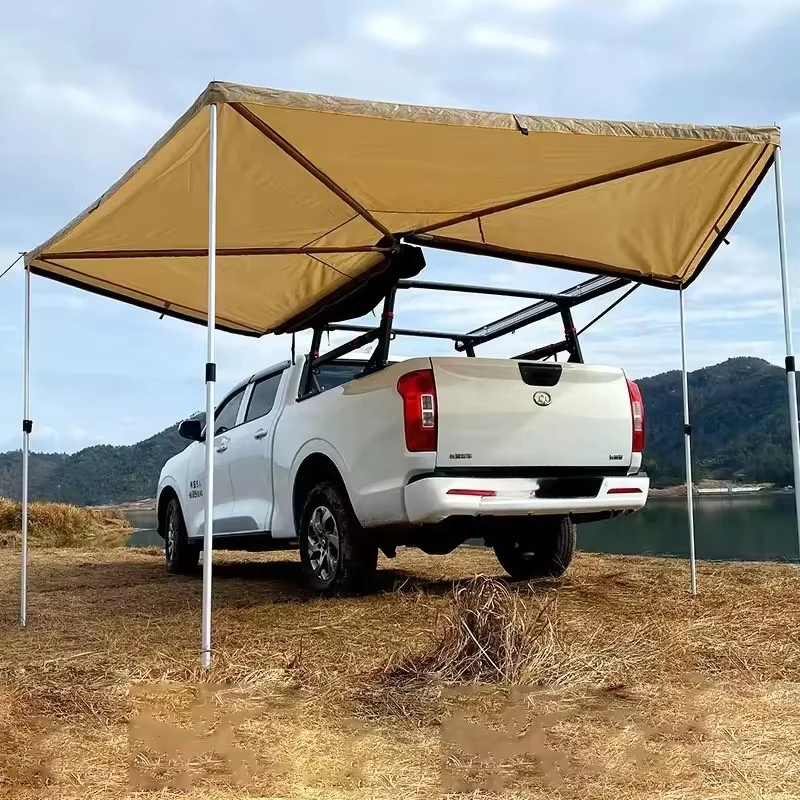 Foxing Automatic Roof Side Awning for Outdoor Camping Car Retractable Folding Tent for Offroad Vehicle