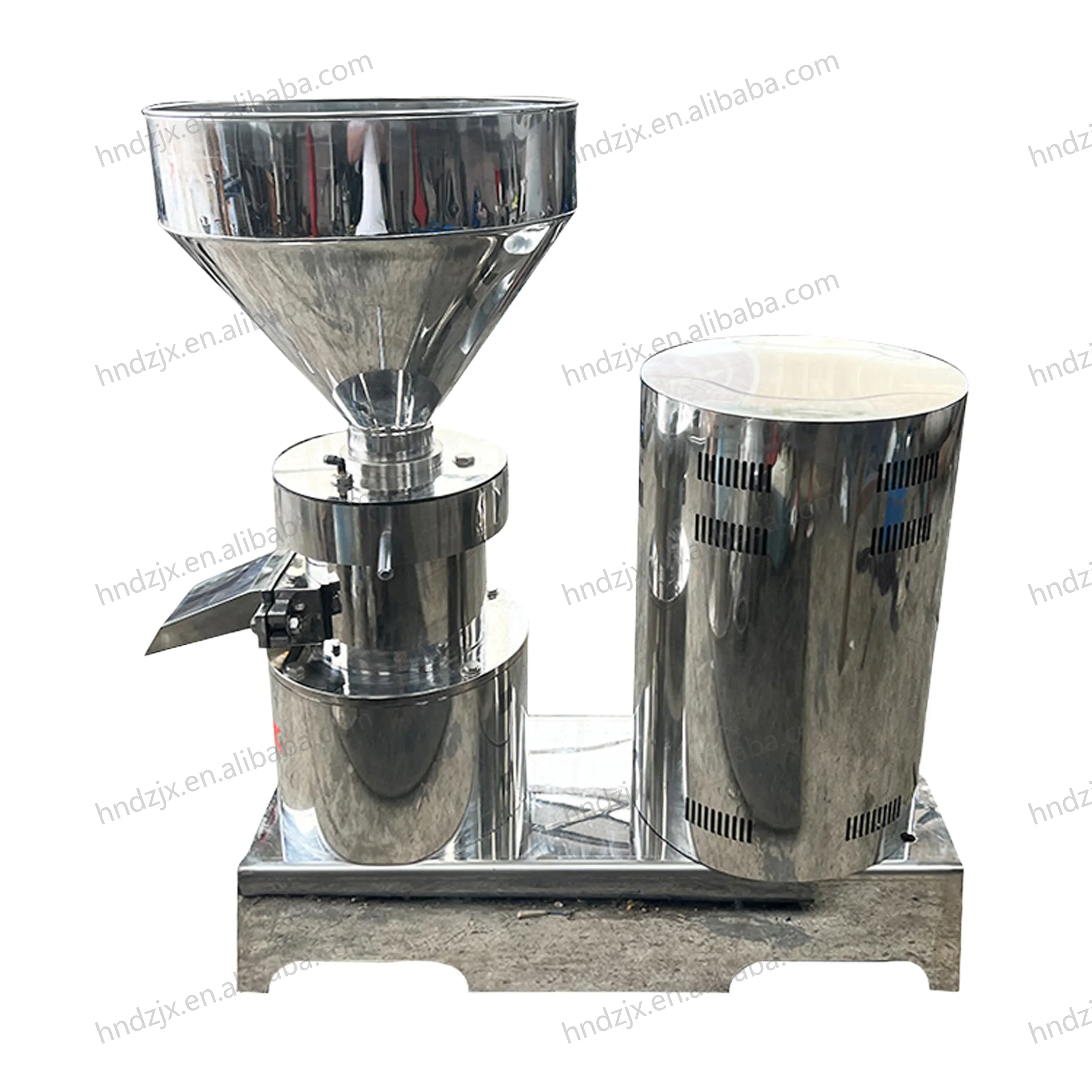 

DZJX Industrial And Household Colloid Mill Sesame Peanut Butter Grinding Machine Tahini Grinding Stone Mill
