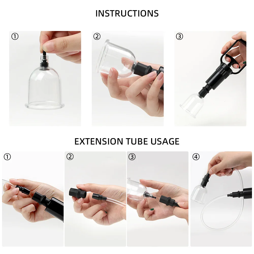 مضخة تفريغ مصاصة الثدي الحلمة مصاصة مثير تدليك الثدي كليب تعزيز الثدي المكبر الجنس لعب للبالغين/النساء لوازم #5