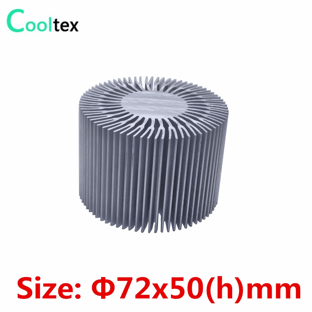 

5pcs/lot 72x50mm LED heatsink heat sink radiator DIY for LED cooling cooler