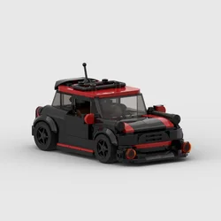 MOC MINI JCW racing Racer Building Blocks Brick Creative Garage Toys for Boys Gifts