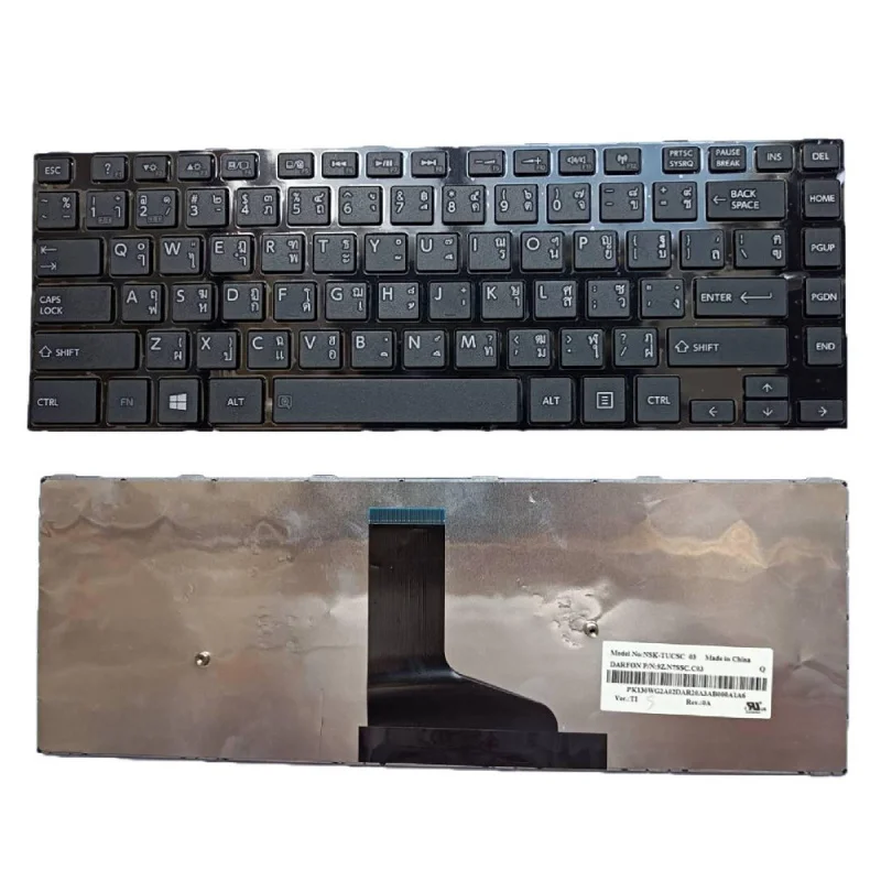 Teclado para portátil Sp+ para Toshiba C40-A C40D-A C45-A C45D-A C45t-A C45DT-A