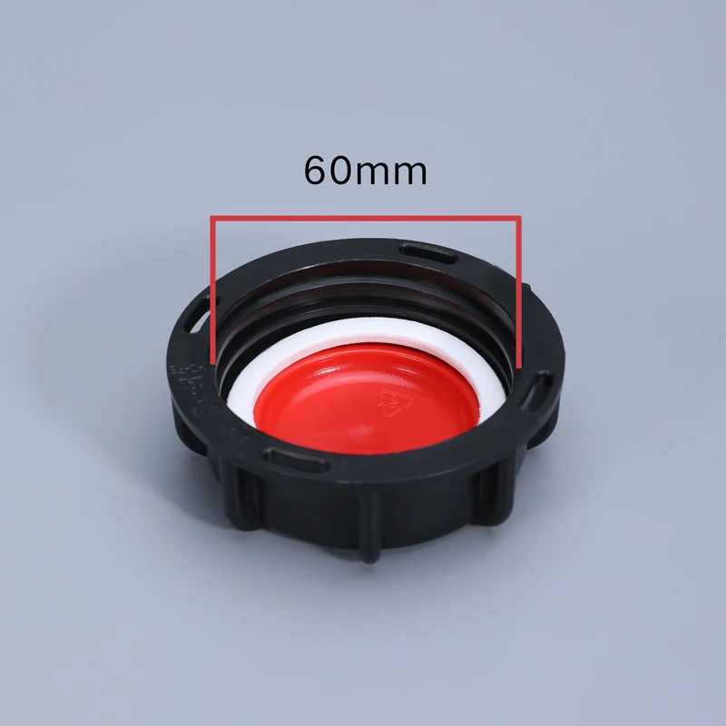 1000L IBC 물 탱크 커버 밸브 캡 IBC 어댑터 60mm 80mm 100mm 다양한 크기 교체 가능한 고품질 뚜껑