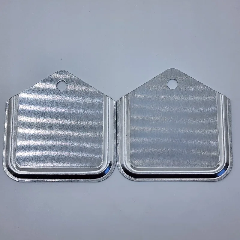2/4PCS License Plate Mounting Bracket Corner Support Plate Universal Car Number Tag Fixing Holder Reinforcement Backing Plates