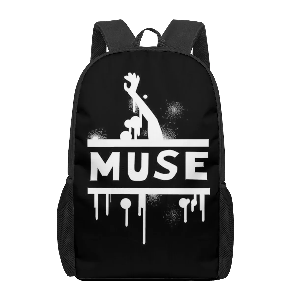 

MUSE Band 3D Printing Schoolbags for Girls Boys Children Kids School Book Bag 3d Junior Primary Student Bookbags Shoulder Bags