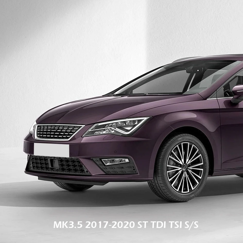 Voor Seat Leon 5F MK3 SC ST CUPRA FR TDI TSI TGI S/S 2012-2020 Voorbumper splitter Spoiler Rok Lip Diffuser Guard Body Kit