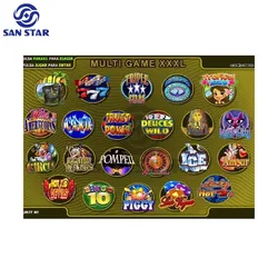 Paula XXXL 22 in 1 Magente Multi Slot Game Board