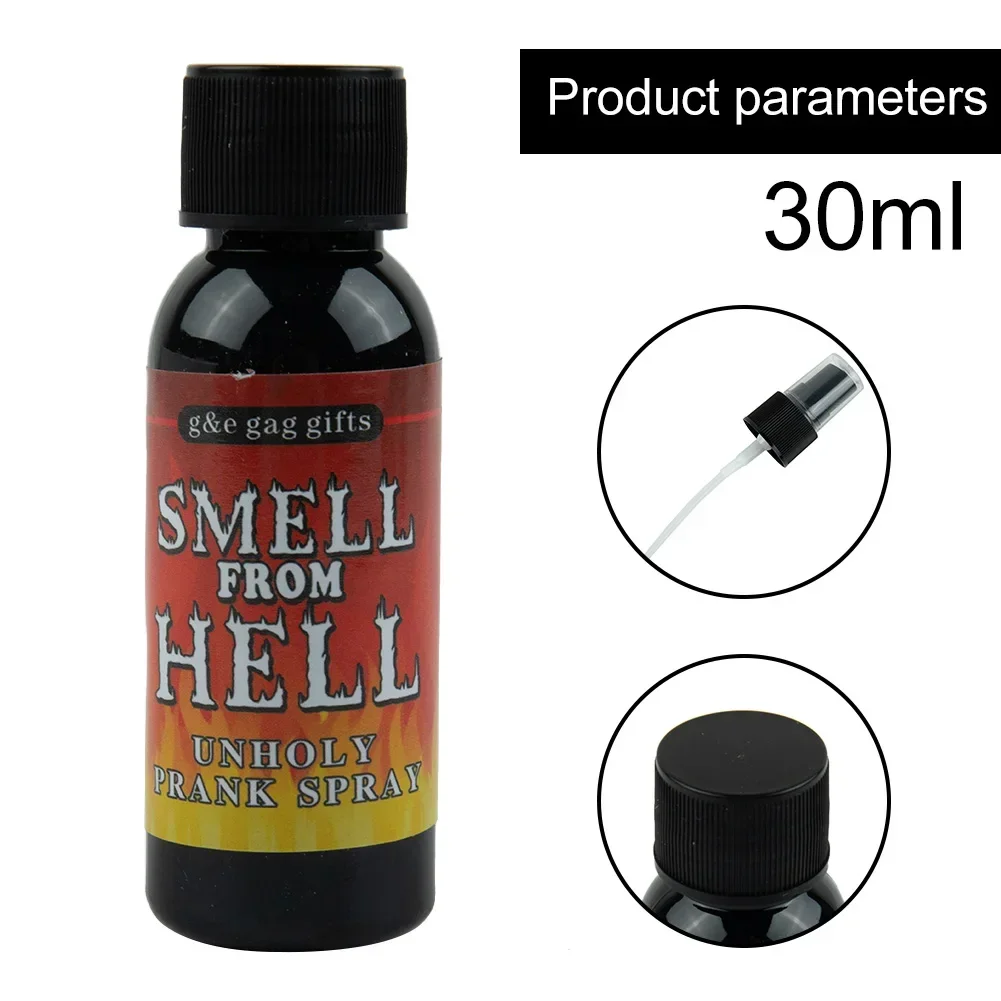 1 Pcs 30ML Liquid Fart Spray Can Stink Bomb Ass-Smelly Stinky Gas Crap Gag Prank Novelties Toy  Halloween Funny Toys