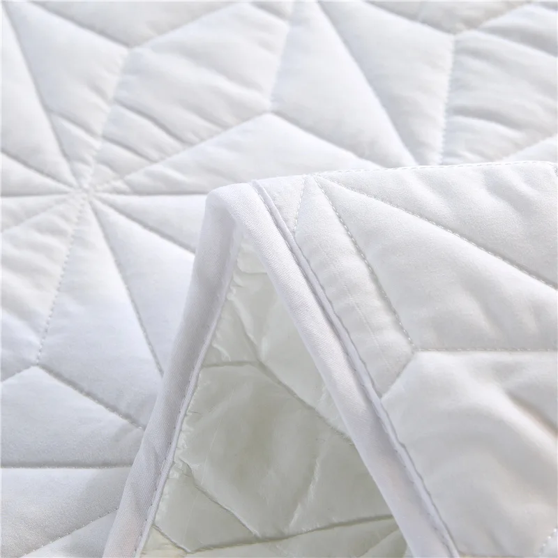 Waterproof Mattress Sheet Solid Color Quilted Protective Bed Sheet Anti-mite Air-Permeable Bed Sheet Not Including Pillowcase