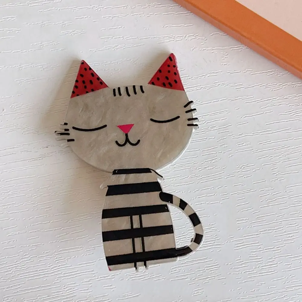 

Sweet Animal Cat Acrylic Hairpin Bang Clip Korean Style Cartoon Duckbill Clip Hair Accessories Cartoon Hair Clip Travel