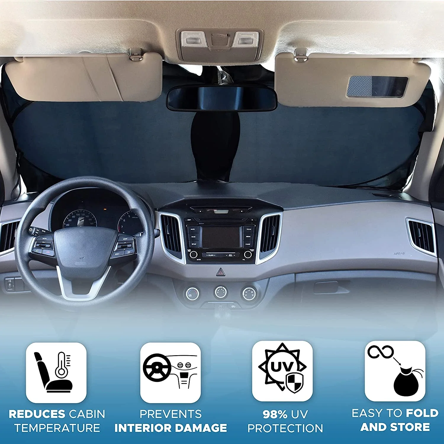 Thumbnail 2 - #1 Trending Car Window Sun Shades Right Now