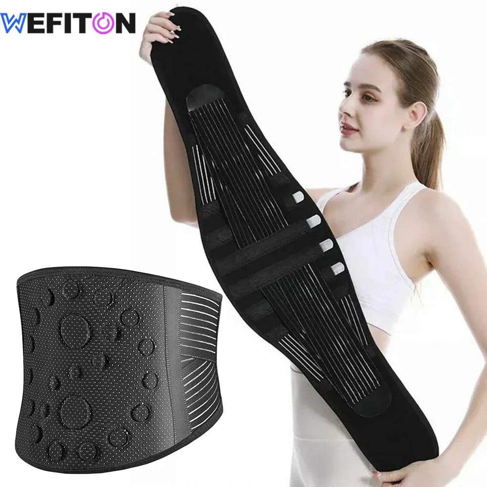 1PCS Thermal Magnetic Therapy Lumbar Support Belt Lower Back Brace for Men and Women,Self-Heating Waist Strap with Gauss Magnets