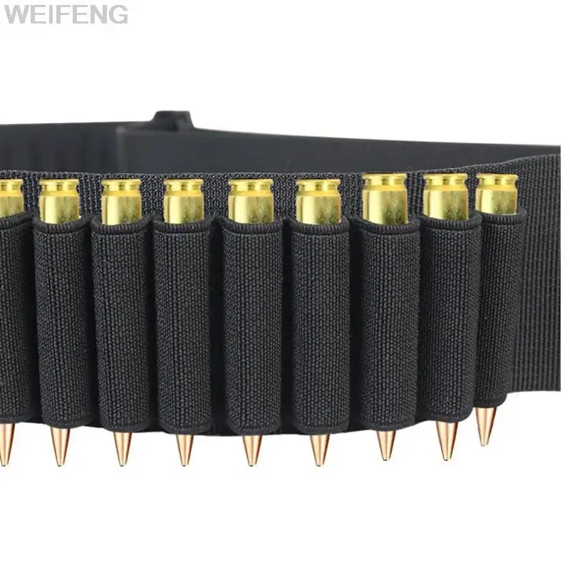 Tactical 50 Rounds Ammo Holder Pouch Belt Catridge Shot Shell for 5.56mm .22/.223.204 Bullet Holder Hunting Gun Shell Pouch
