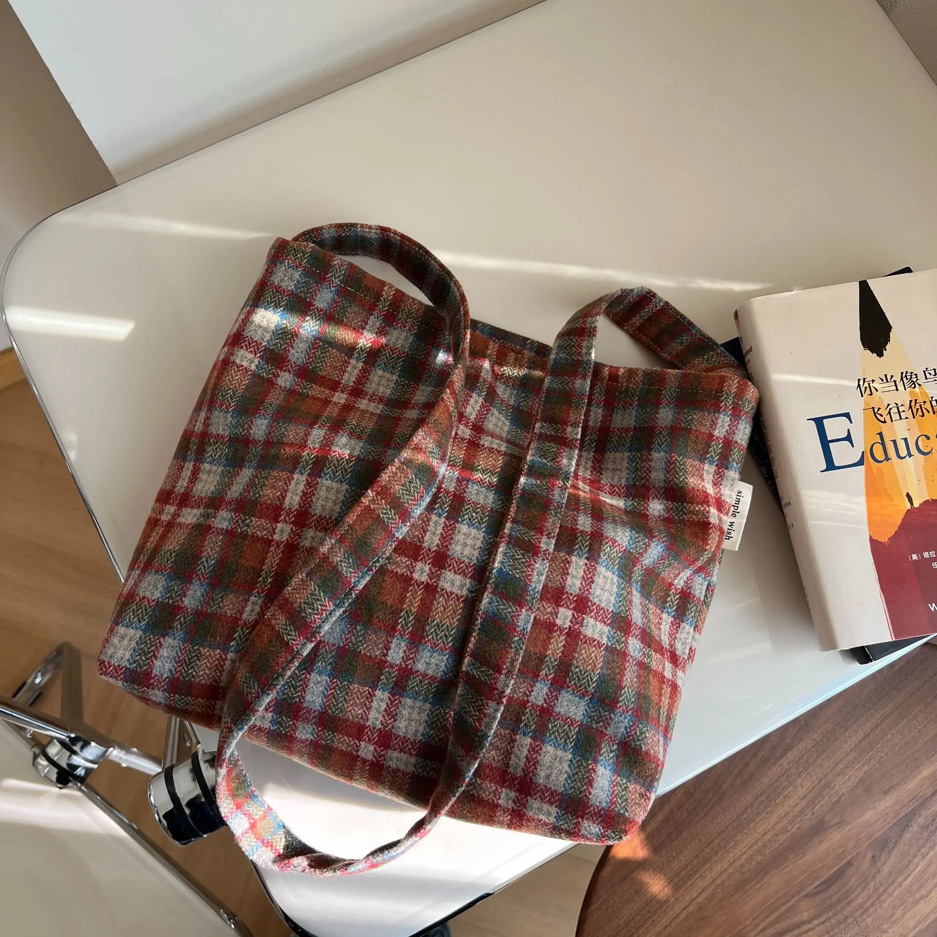 

YIFAN винтажные зимние сумки для девочек, легкие женские портативные повседневные сумки на плечо большой емкости для женщин