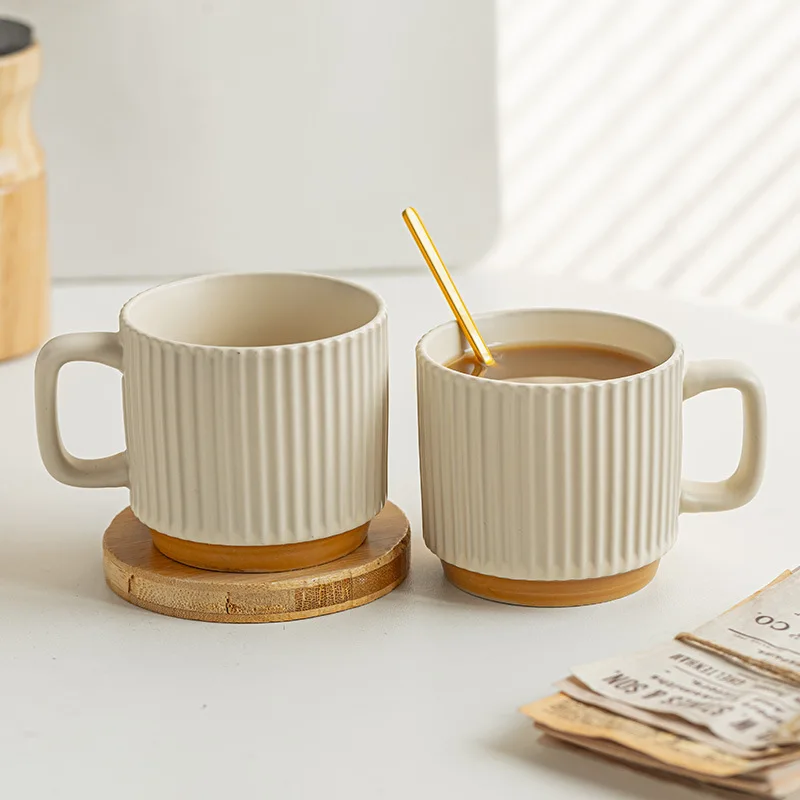 

Household Office Ceramic Mug Multi-function Universal Drinking Cup Coffee Milk Tea Water Cup Wholesale