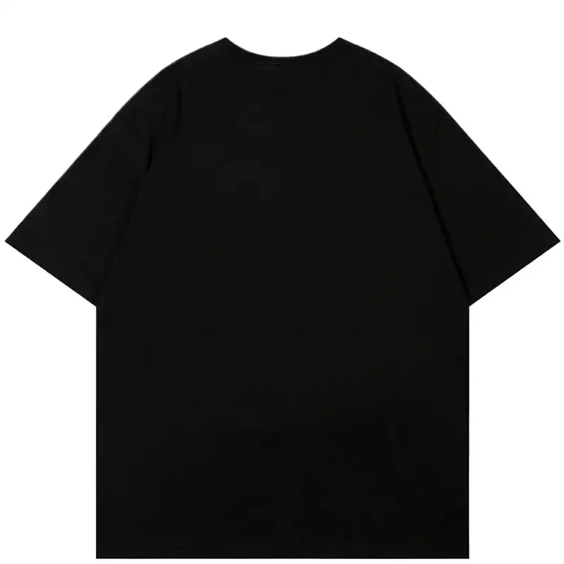 Oversized Six Pointed Star T Shirt Red Cotton Tee With Hexagram Print We Are God Graphic Streetwear Top Short Sleeve