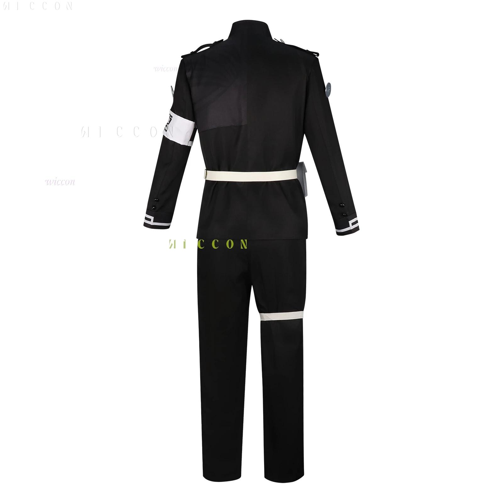 Disfraz de Cosplay de Takumi Sumino de la última Academia de Defensa de cien líneas, uniformes de Battele para hombre, peluca, ropa, juego de Halloween, Cos de Anime