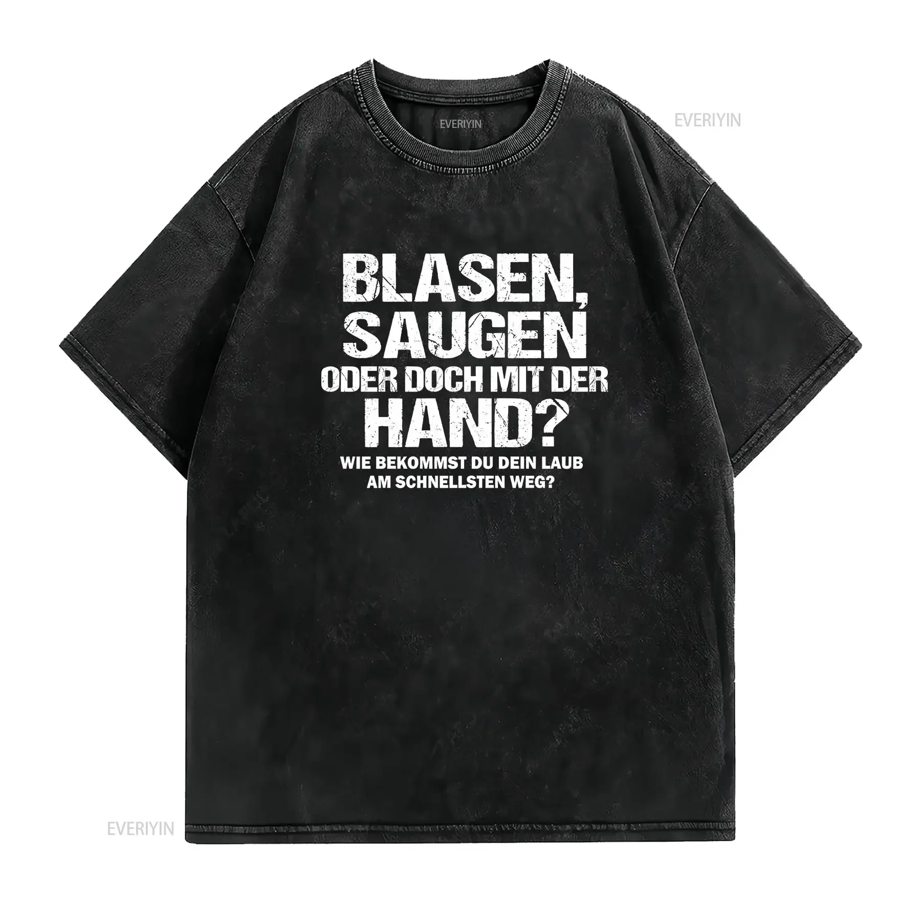 Blow suck or use your hand Work Garden Saying Funny T Shirt S 5XL Premium vintage Washed Top For Everyday Wear Stylish