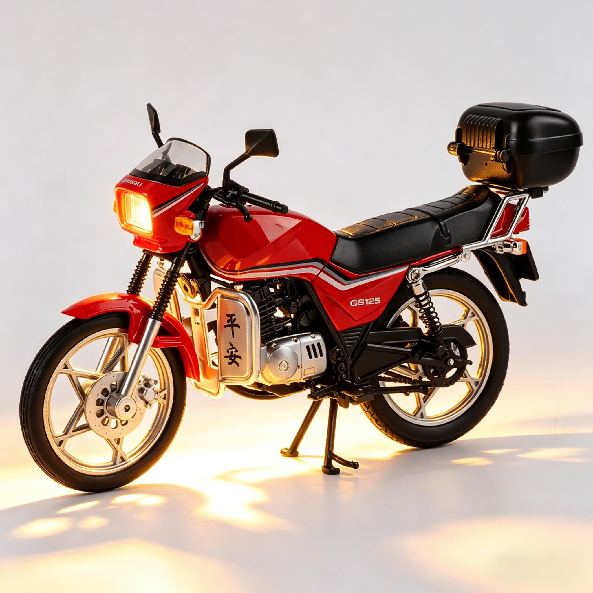 

1:12 GS125 MMotorcycle Toy Diecast Metal Model Miniature Collection Gifts For Children