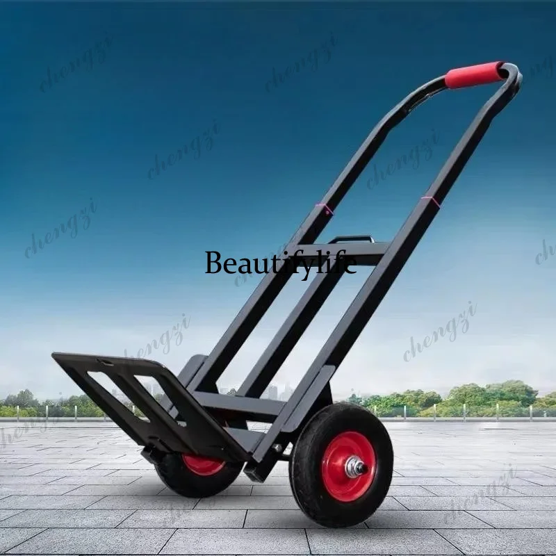 

SS81 household load king small pull trailer multi-functional large trolley trolley