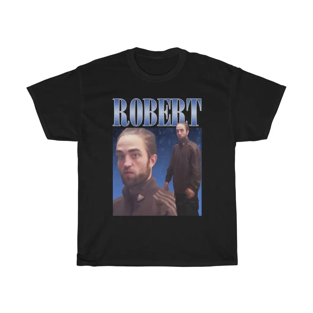 Robert Pattinson shirt T hypebeast vintage 90s rap Best Seller