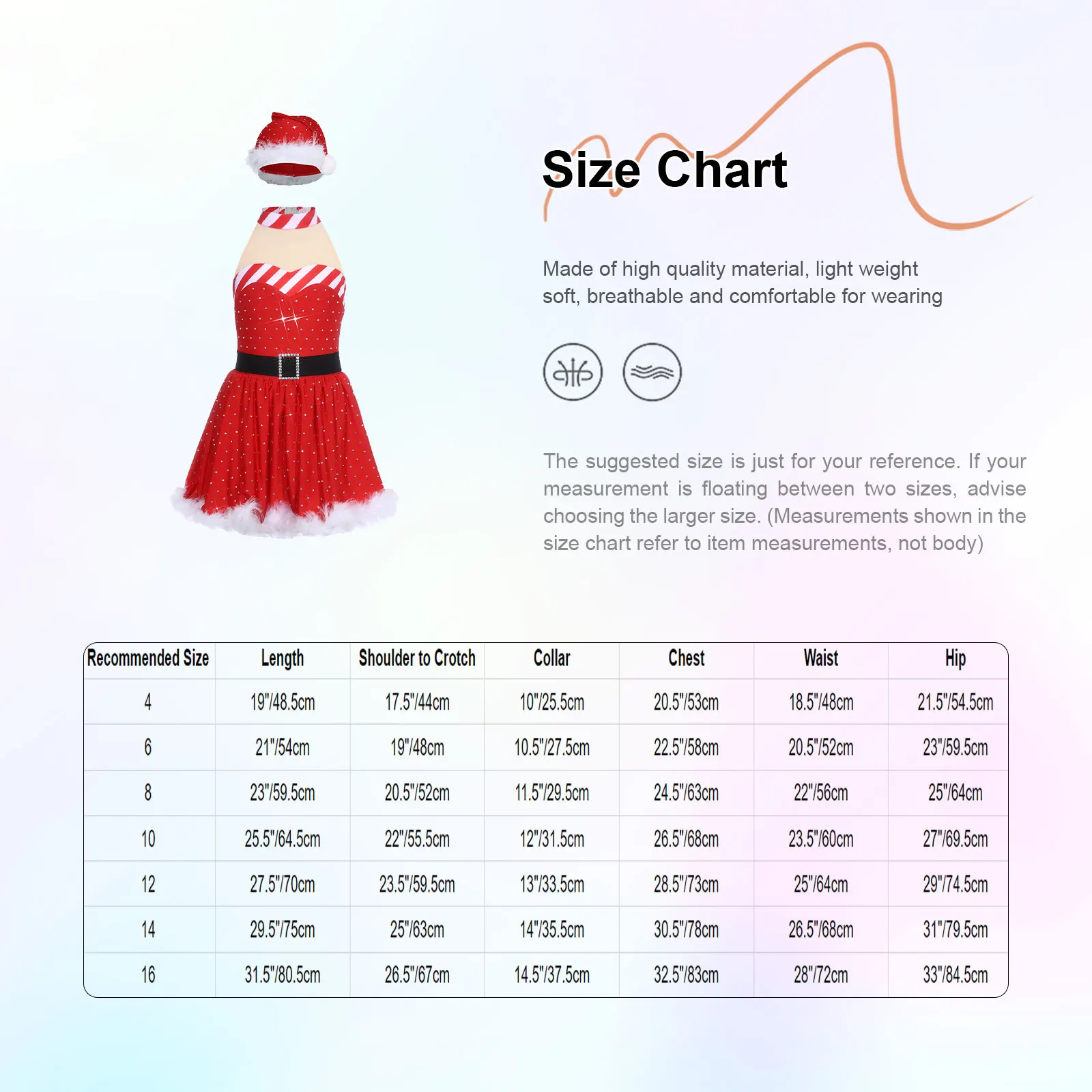 فتاة عيد الميلاد سانتا كلوز زي بريق الراين شبكة توتو فستان الباليه الرقص الجمباز يوتار لقضاء عطلة كرنفال الطرف