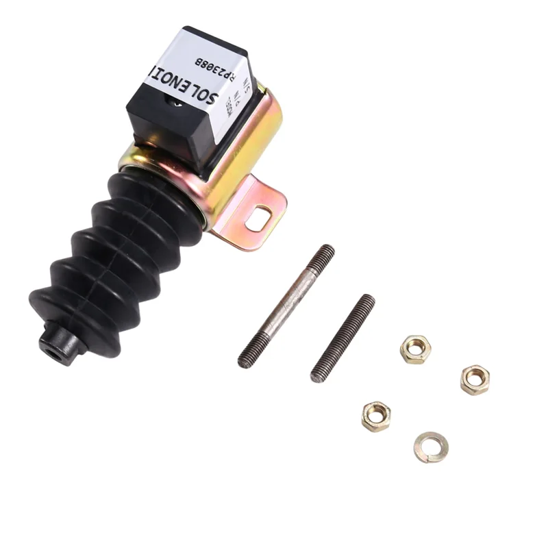 

Flameout Switch 24V Push/Pull DC Solenoid RP2308B RP-2308B Push-Pull Type For Construction Machinery Parts