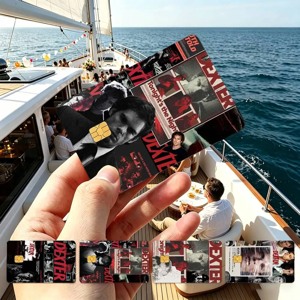 

Dexter Morgan Credit Card HD Stickers Small Chip Waterproof Sticker Game Card Decal Gift