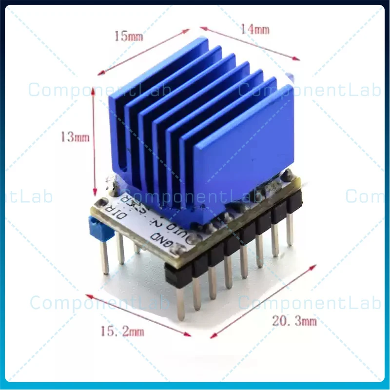 5-25pcs TMC2208 V1.2 Silent Stepper Driver 256 Microsteps 2A Peak Current for 3D Printer