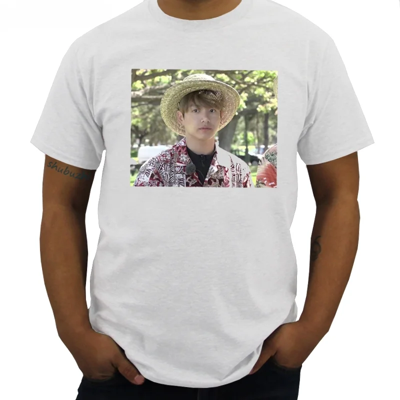 Jungkook Hawaii  Cotton T-shirts Men/Women Spring Cool Summer Short Tshirt Men Casual Plus Size