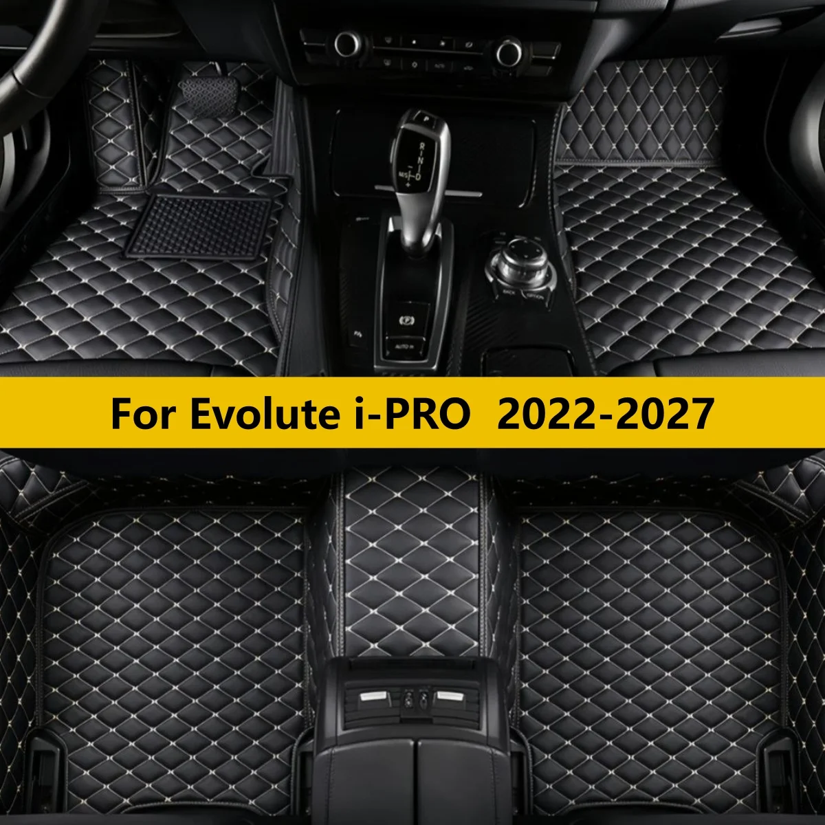 

Автомобильные коврики для Evolute i-PRO 2022-2027: Комплект из кожи класса люкс, полный набор для салона автомобиля