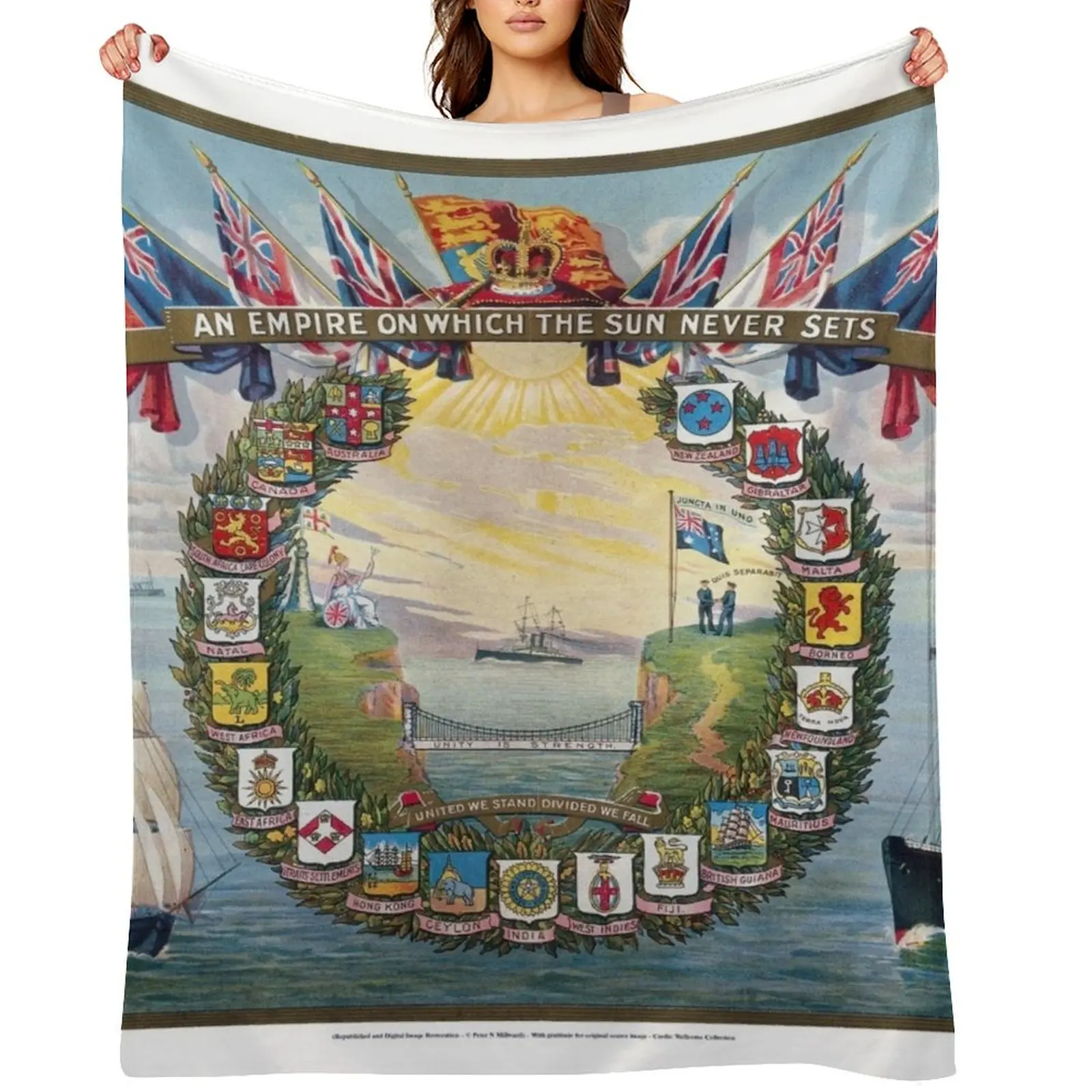 

An Empire on which the Sun never Sets Throw Blanket Fashion Sofas For Sofa Thin valentine gift ideas Extra Large Throw Blankets