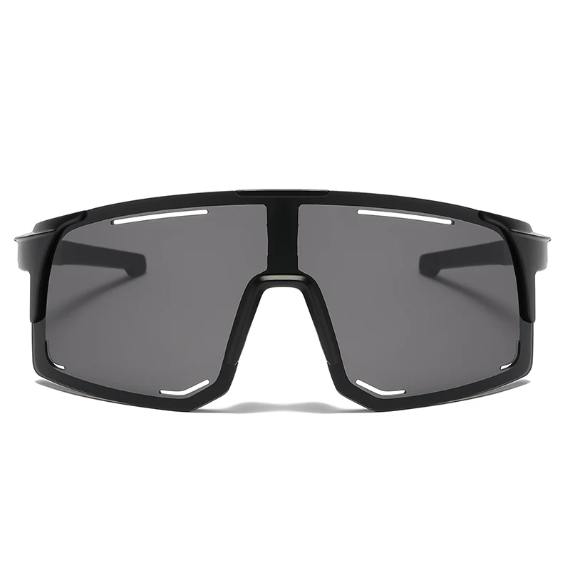 Hiking Oversized Square Anti Light Glasses One Piece Windproof Eyeglasses For Men Women Lens Road Riding Bike Sport Eyewear