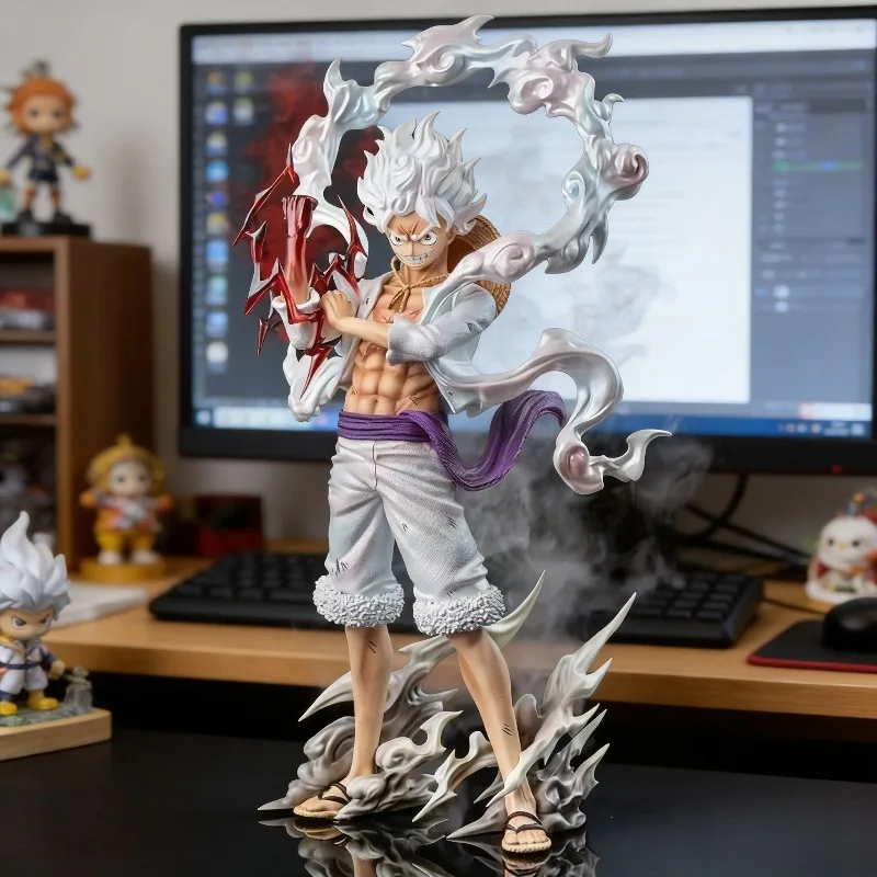 

Аниме-фигурка One Piece: Статуэтка WM Carney Lufei GK, коллекционная модель ручной работы, украшение, подарок для любителей аниме