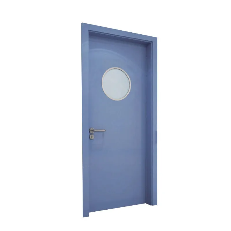 

Steel medical door opening observation window Ward medical door Dust-free workshop purification door