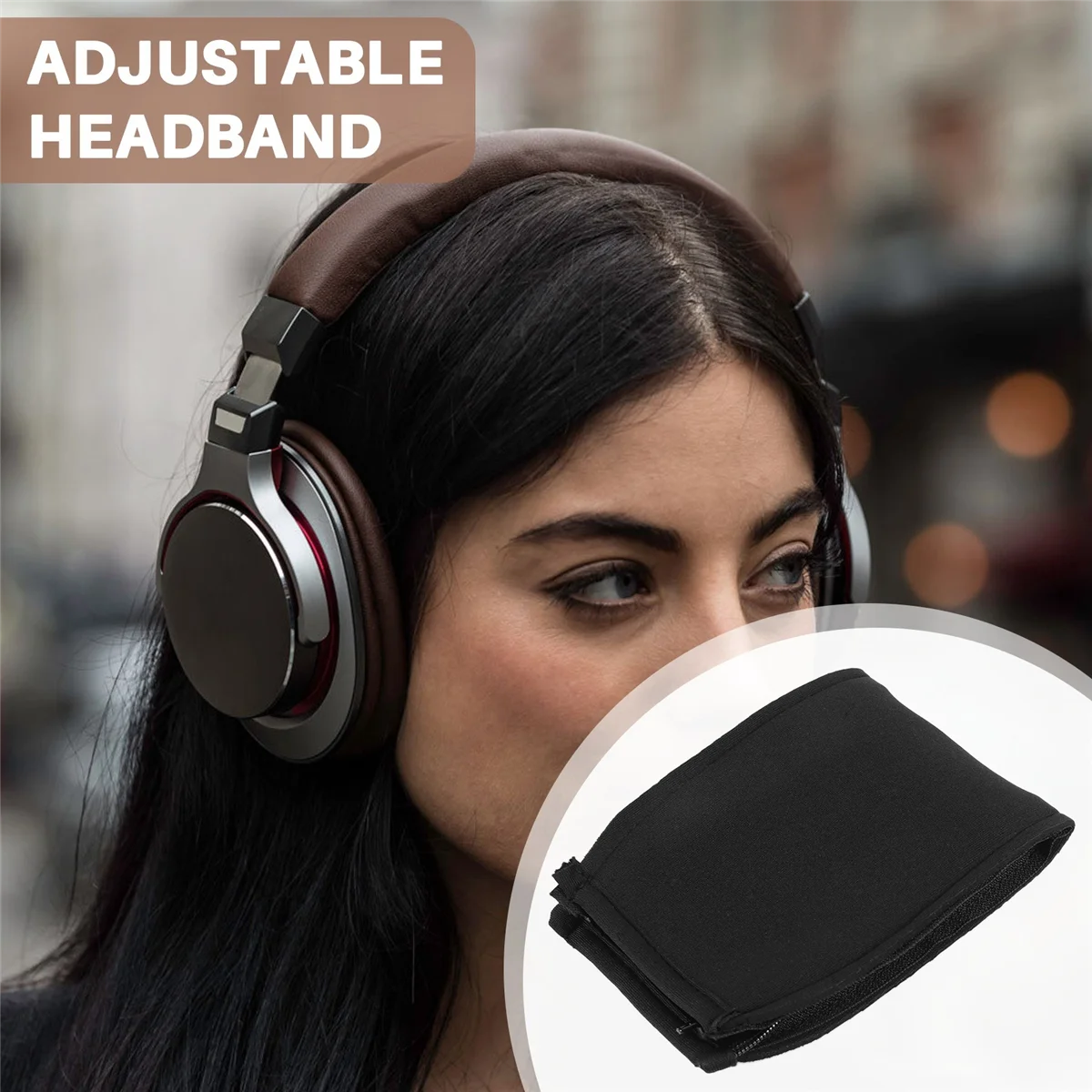 AD41-Protetor de cabeça capa almofada de substituição para áudio técnica ath msr7 m20 m30 m40 m40x m50x sx1 fone de ouvido