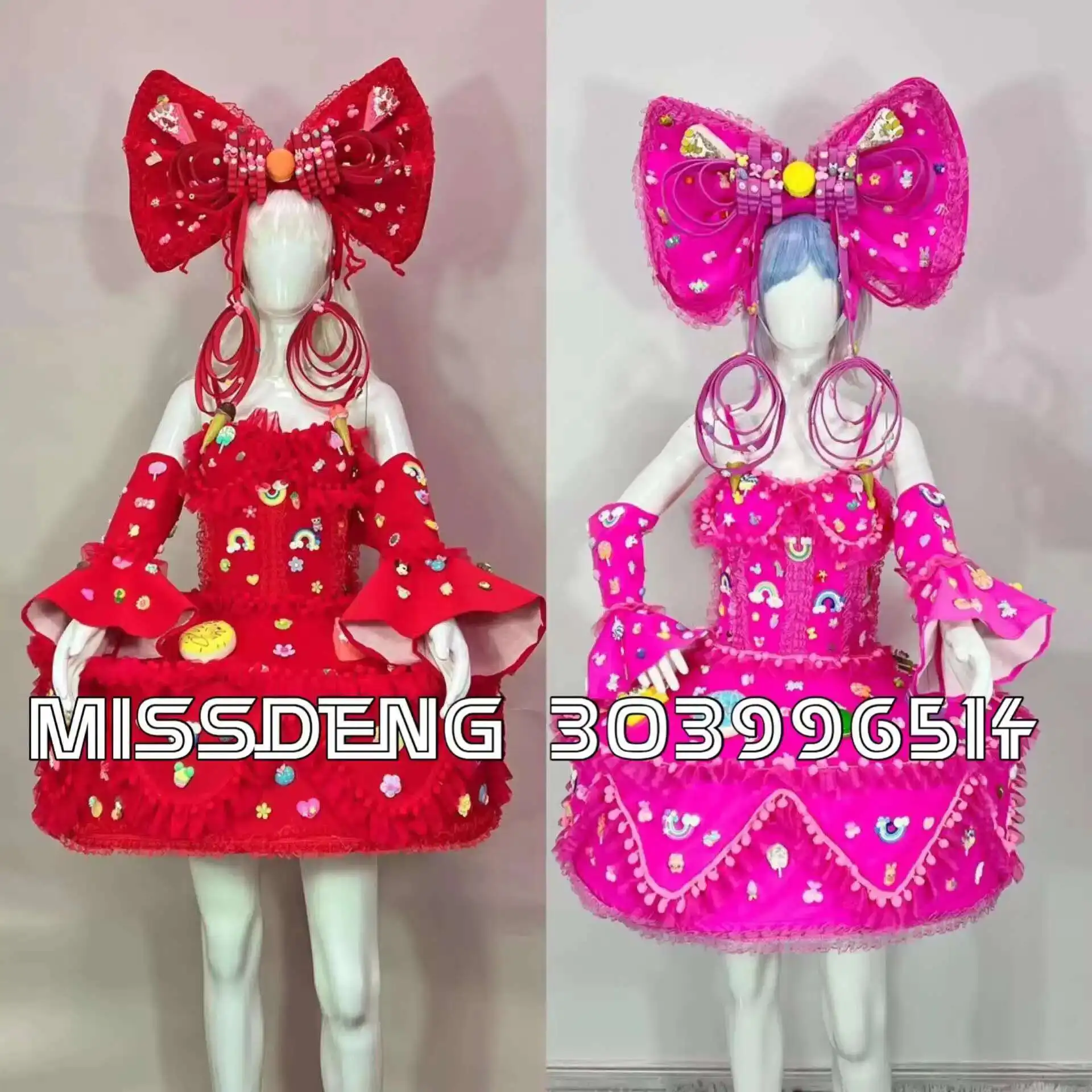 Candy Color Cute Parade CostumeBar DS Nightclub Cosplay Costume