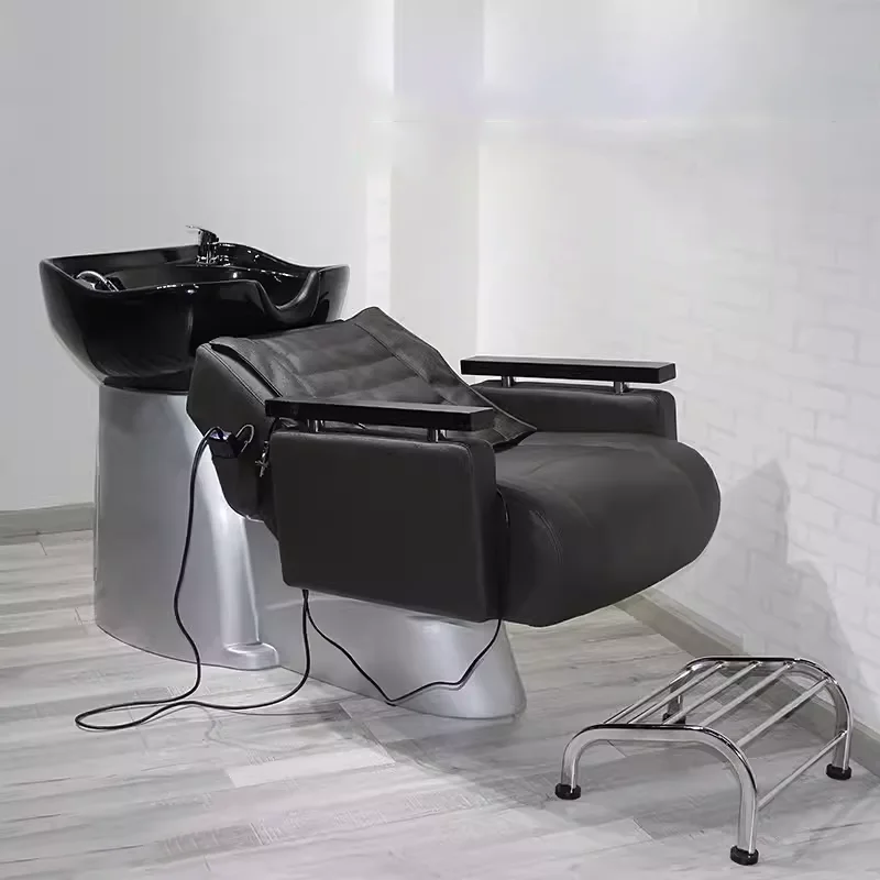 

Barber Shop Professional Shampoo Chairs Lounge Comfort Luxury Massage Scalp Treatment Chair Shower Chaise Salon Furniture WZ50SC