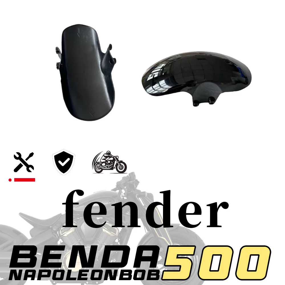 FOR BENDA Napoleonbob 500 500napoleonbob Front Mudguard Kit Front Fender & Mud Flap Replacement Parts
