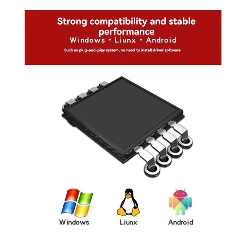2X USB RFID Reader 125Khz EM4100 ID Contactless Sensitivity Smart Card Reader TK4100 Support Window System Linux