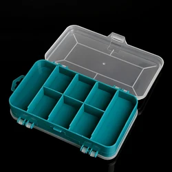 Tool Box Transparent Double-Side Multifunctional Storage Tool for Case Plastic f KXRE